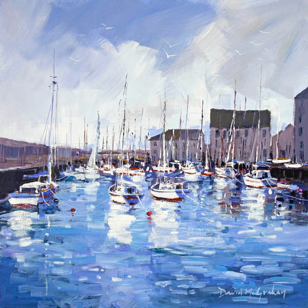 The Harbour North Berwick by David M Graham