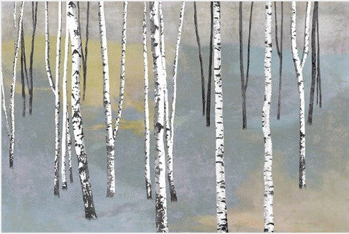 Silver Trees I by Tania Bello