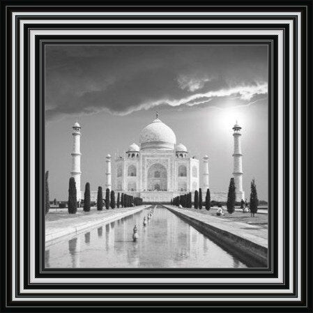 Taj Mahal - Black and White – The Gallery