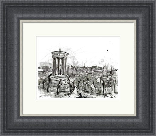 Calton Hill View by Liana Moran