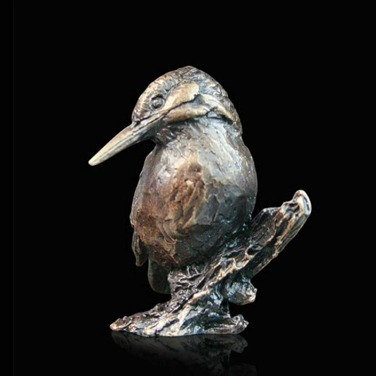 Butler & Peach Miniatures - Bronze Kingfisher 2