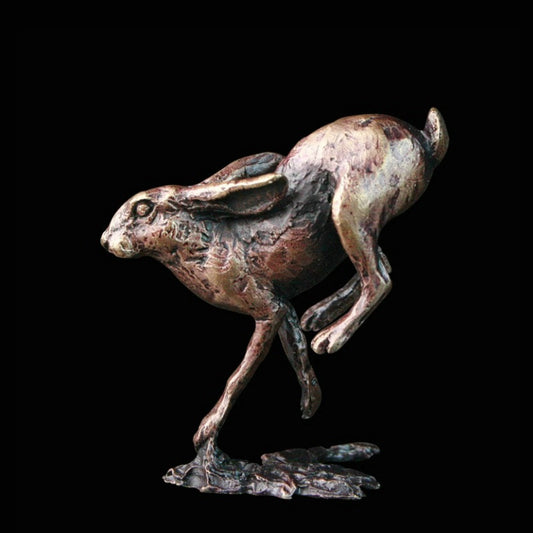 Butler & Peach Miniatures - Bronze Hare Running