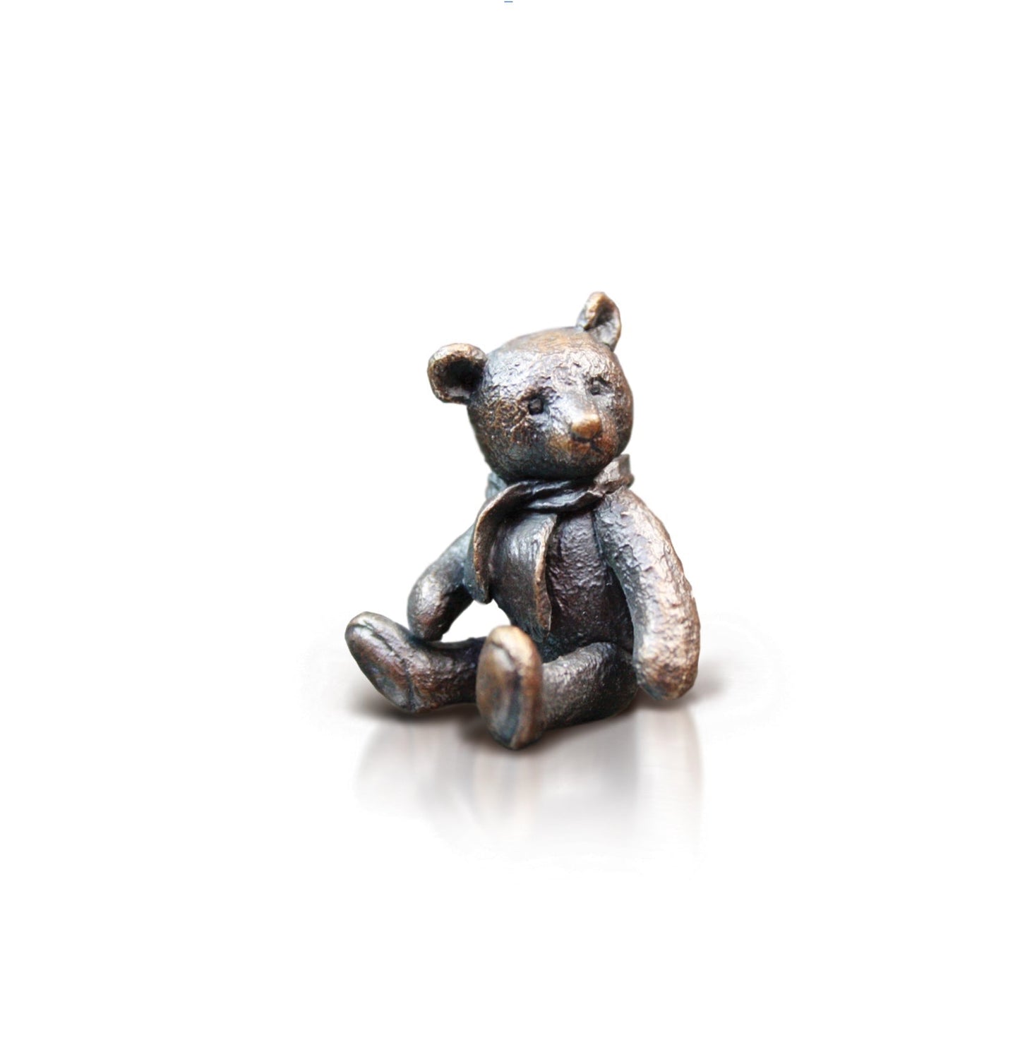 Monty Bronze Teddy Bear Figurine by Michael Simpson (Richard Cooper Bronze)